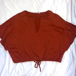 Zara flowy collared blouse